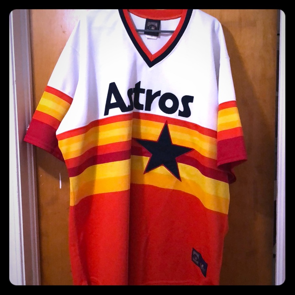 Houston Astros throwback jersey